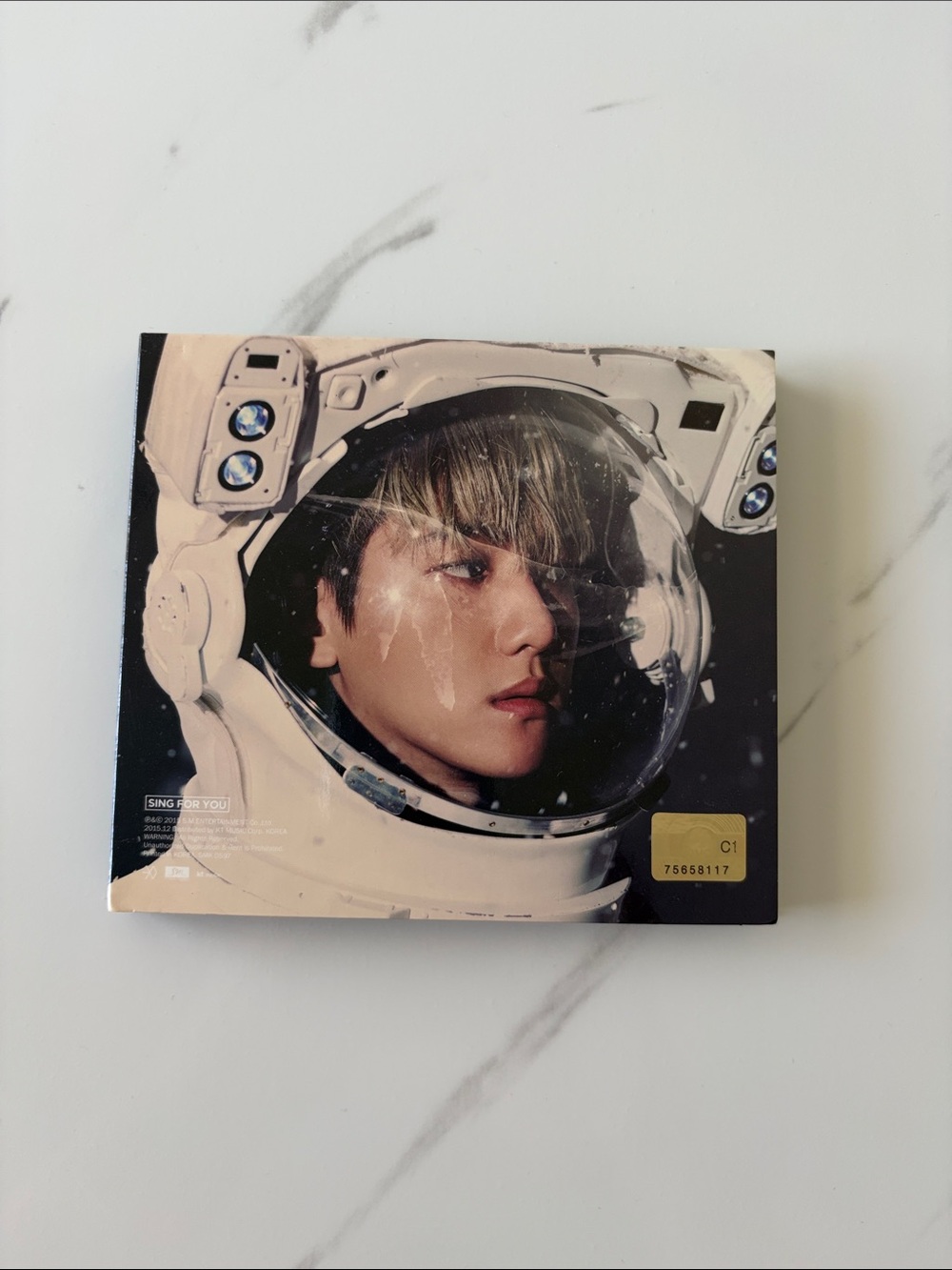 EXO Winter Special Album Sing for You Baekhyun Ver